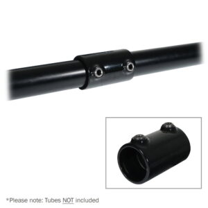 Elumen8 Inline External Sleeve Key Clamp Black Scaffold Fitting (CLAM254)