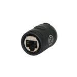 Neutrik etherCON RJ45 Cat6A Feedthrough Coupler (NE8FFX6-W)