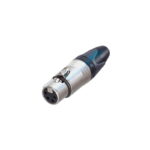 Neutrik NC4FXX 4-Pin Female XLR Cable Connector - Nickel, Silver Contacts (CONN270)