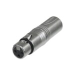 Neutrik NA3F5M XLR DMX Adaptor, 5-Pin Male to 3-Pin Female
