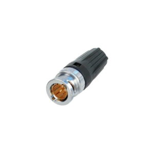 Neutrik NBNC75BLP7 75-Ohm BNC Connector, rearTWIST (HD-SDI)