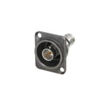Neutrik Isolated 75-Ohm BNC Panel Connector, Antalroy (NBB75DFIX)