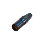 Neutrik NC10MXX-14-B 8+2 Pole Male XLR Cable Plug (10-Pole, Black)