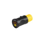 Elumen8 16A 110V 3-Pin 2P+E Yellow CEEform Test Plug (CONN742)