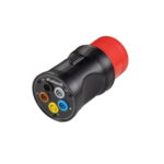 Elumen8 32A 400V 5-Pin 3P+N+E Red CEEform Test Plug (CONN748)