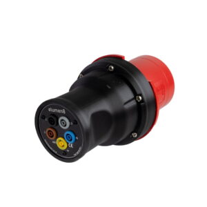 Elumen8 125A 400V 5-Pin 3P+N+E Red CEEform Test Plug (CONN754)
