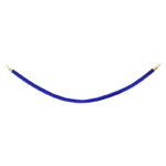 Elumen8 Blue Velvet Barrier Rope Gold Clips 1.5m (ELUM314B)