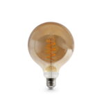 Elumen8 Classique 4W Dimmable G125 Spiral Filament LED Lamp 1800K ES (ELUM470A)