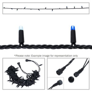Elumen8 Rubber Connectable Dimmable LED String Lights Blue/Cool White 10m (ELUM674)