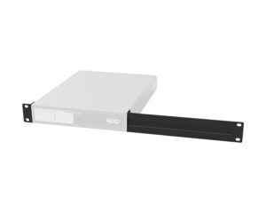 NEXO NANORK 1U Rackmount Kit for nanoNXAMP4 / 4-D Amplifier
