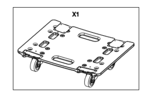 NEXO LNTWB15 Wheelboard for L15 Subwoofer