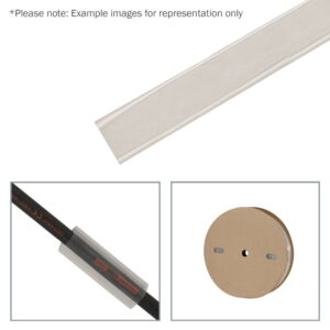 Elumen8 25.4mm (1″) 2:1 Heatshrink Tubing, Clear 50m (TAPE103)