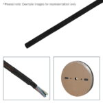 Elumen8 4.8mm (3/16″) Heatshrink Tubing 2:1 Black, 100m (TAPE107B)