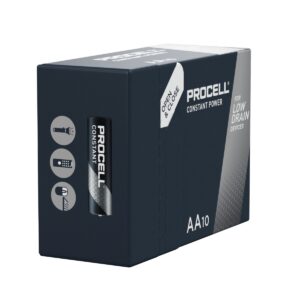 Duracell Procell Constant AA Batteries LR6 PC1500 - Box of 10