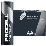 Duracell Procell Constant AA Batteries LR6 PC1500 - Box of 10