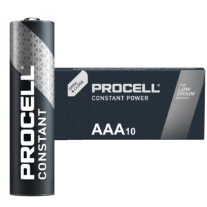 Duracell Procell Constant AAA Batteries LR03 PC2400 – Box of 10